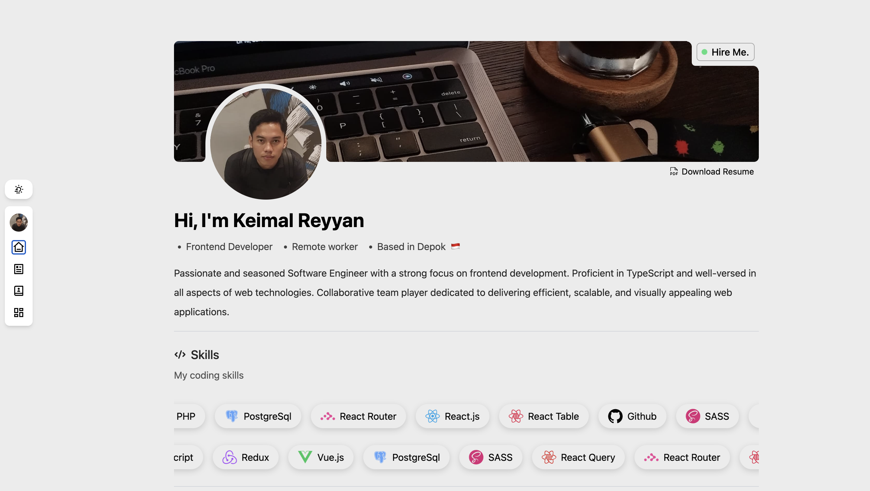 Personal Website-image